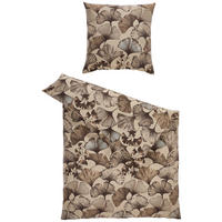 BETTWÄSCHE Flanell 135/200 cm  - Beige, Design, Textil (135/200cm) - Novel