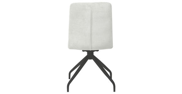 STUHL Webstoff Beige - Beige/Schwarz, Design, Textil/Metall (50/90/63cm) - Carryhome