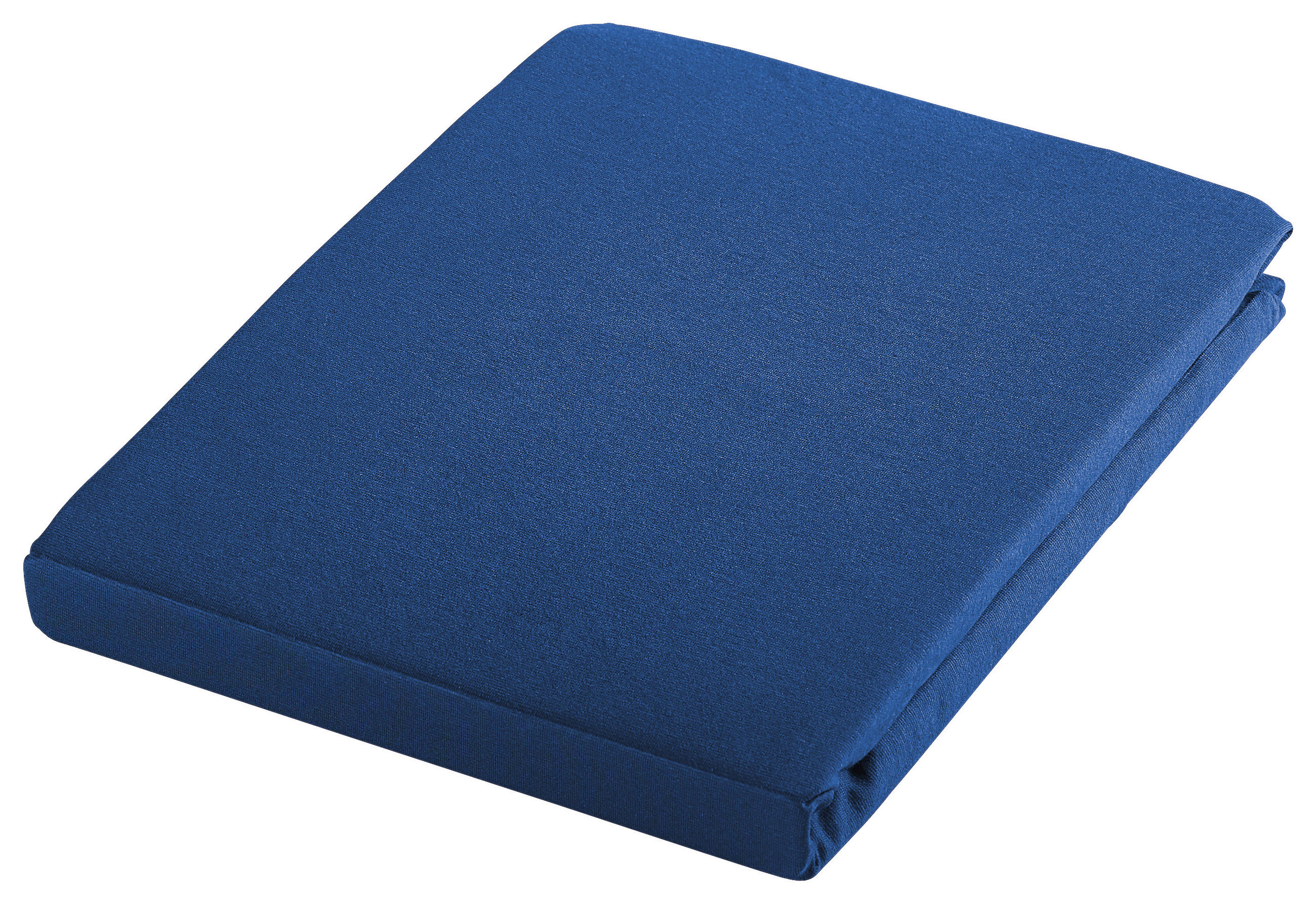 SPANNBETTTUCH FLORENTANO Jersey 150/200 cm  - Blau/Klar, Basics, Textil (150/200cm) - Bio:Vio