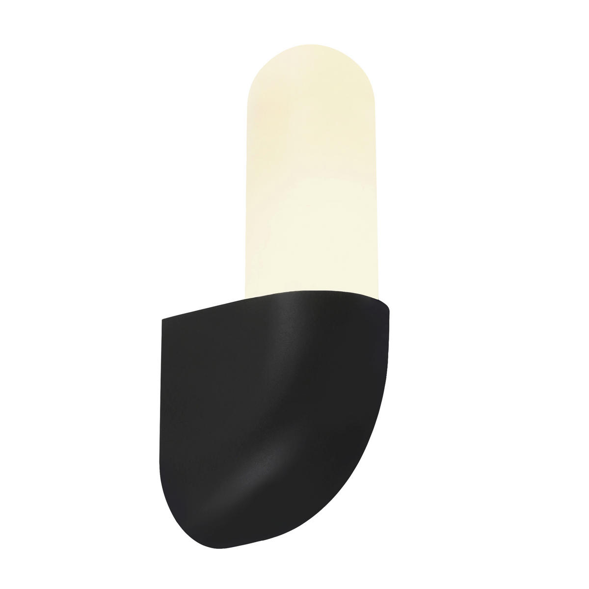LED-UTOMHUSLAMPA - svart, Klassisk, metall (7/9.5/22cm)