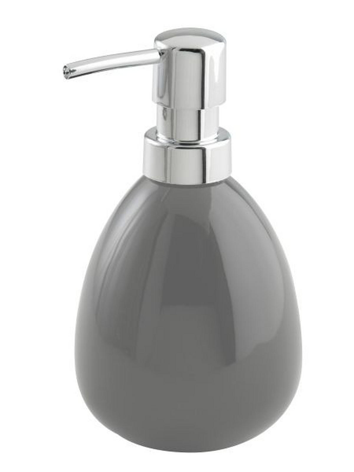 TVÅLPUMP keramik  - grå, Basics, keramik (9,5/16/9cm)