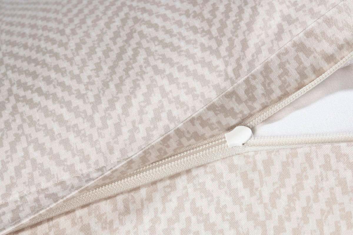 WENDEBETTWÄSCHE 2-teilig Makosatin 155/220 cm  - Schwarz, Design, Textil (155/220cm) - Joop!