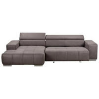 KUTNA GARNITURA tekstil  maslinasto zelena   - maslinasto zelena/boje kroma, Konvencionalno, tekstil/metal (186/307cm)
