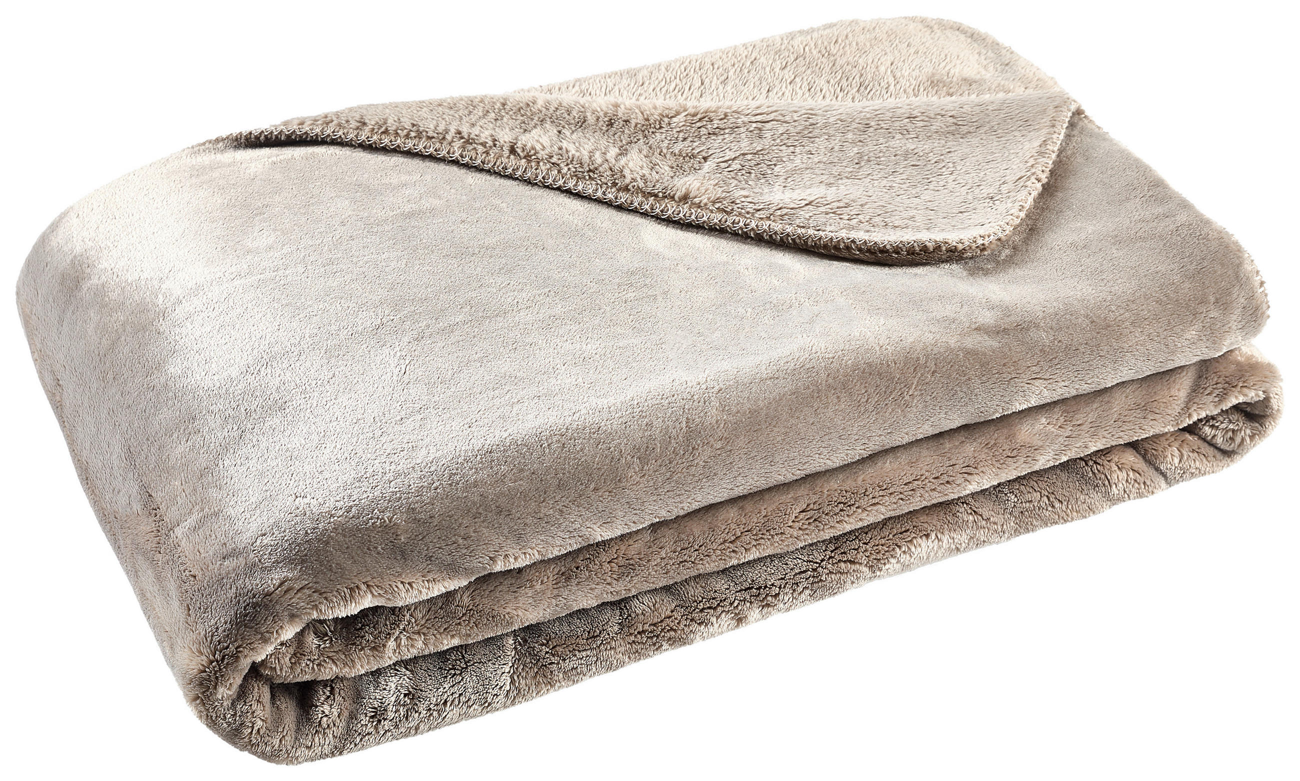 Dieter Knoll Wohndecke Kreppa Beige 150x200 cm