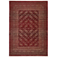 TKANÝ KOBEREC, 133/190 cm, červená - červená, Design, textil (133/190cm) - Novel