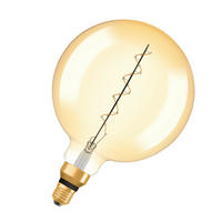 LED-LEUCHTMITTEL   E27 4,8 W 400 lm  - Goldfarben, Basics, Glas (20cm) - Osram