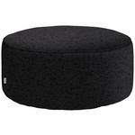 HOCKER in Textil Anthrazit  - Anthrazit, Design, Textil (80/33/80cm) - Belluti