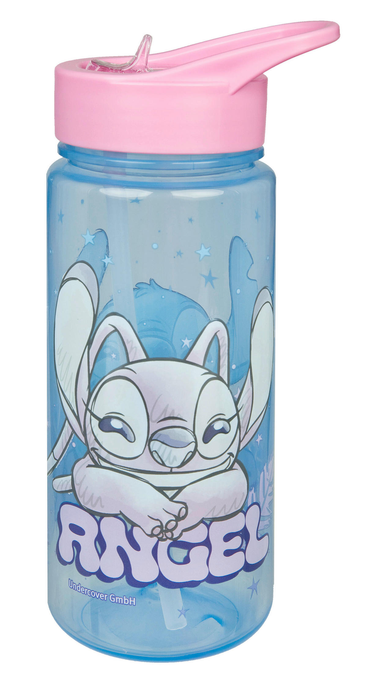 KINDERGESCHIRRSET Stitch 2-teilig  - Blau/Rosa, Basics, Kunststoff (8,0/22,3/19cm) - Disney