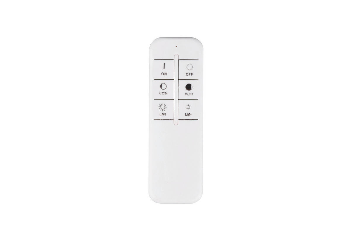 LED-DECKENLEUCHTE 60 W    105/42/6,5 cm  - Weiss/Anthrazit, Trend, Kunststoff/Metall (105/42/6,5cm) - Novel