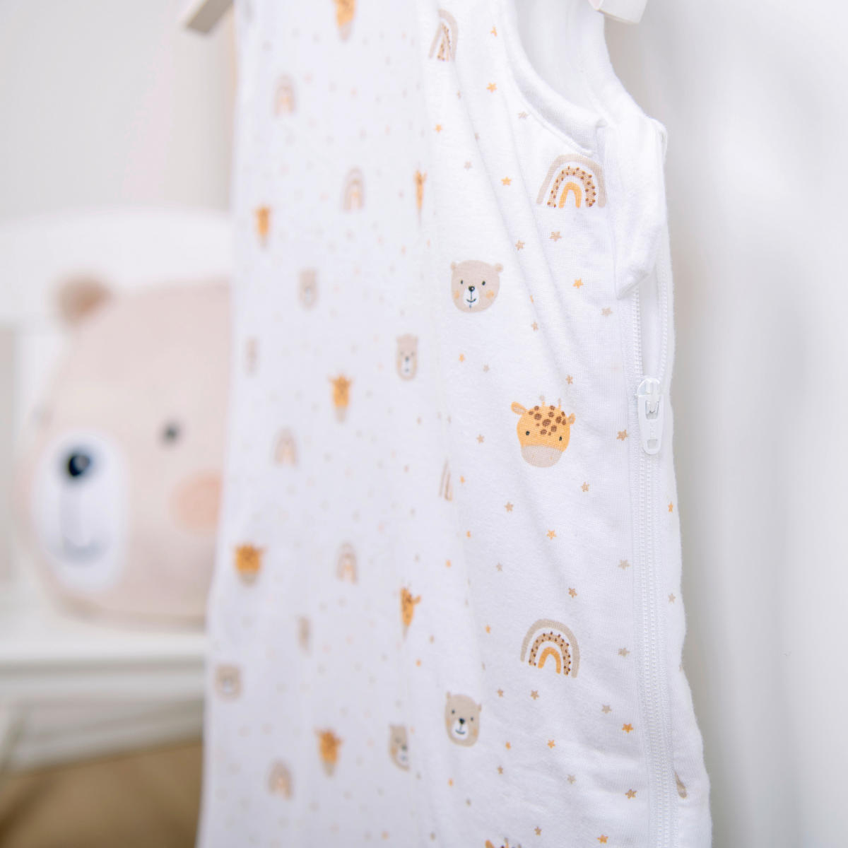 BABYSCHLAFSACK Little Friends  60/45 cm     - Cognac/Multicolor, Basics, Textil (60/45cm) - baby best