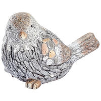 OKRASNA PTICA - siva/rjava, Trendi, kamen (30/18,5cm)