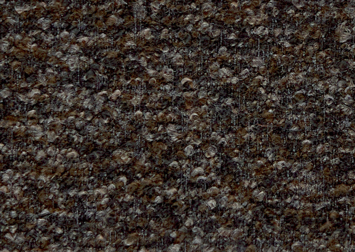SESSEL in Bouclé Dunkelbraun  - Dunkelbraun/Schwarz, Design, Textil/Metall (80/78/80cm) - Stylife