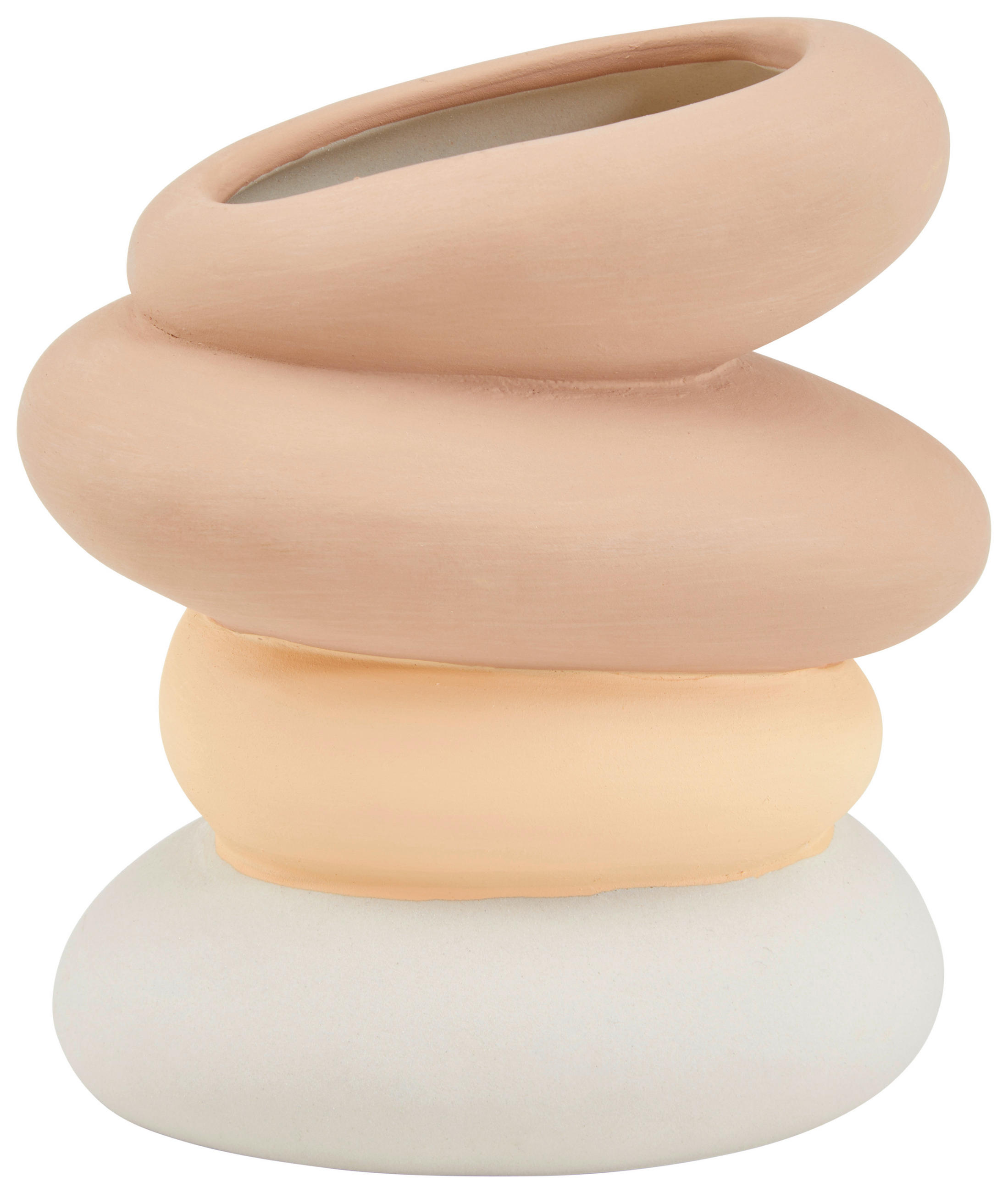 Vase Sylvan Organisch Keramik H: 13 cm