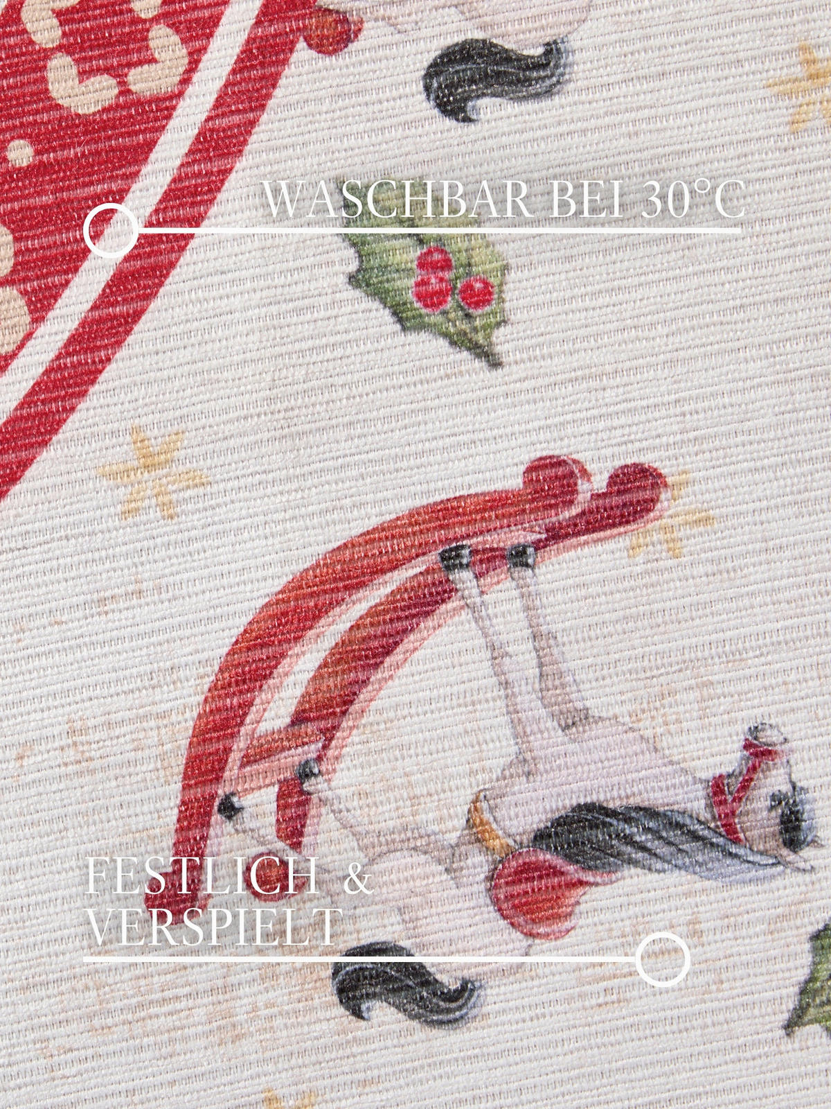 EVENTTEPPICH 160 cm Toy's Delight Limited Edition  - Rot/Creme, MODERN, Kunststoff/Textil (160cm) - Villeroy & Boch