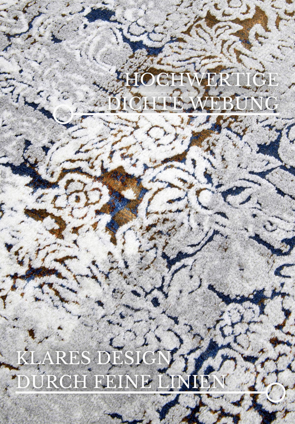 VINTAGE-TEPPICH 115/170 cm Kollektion 1809 Creme, Multicolor  - Multicolor/Creme, Design, Kunststoff/Textil (115/170cm) - Villeroy & Boch