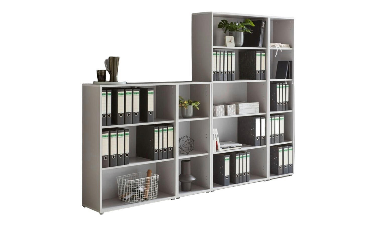 E-shop MID.YOU REGÁL NA ŠANÓNY, sivá, 257/185,6/33 cm