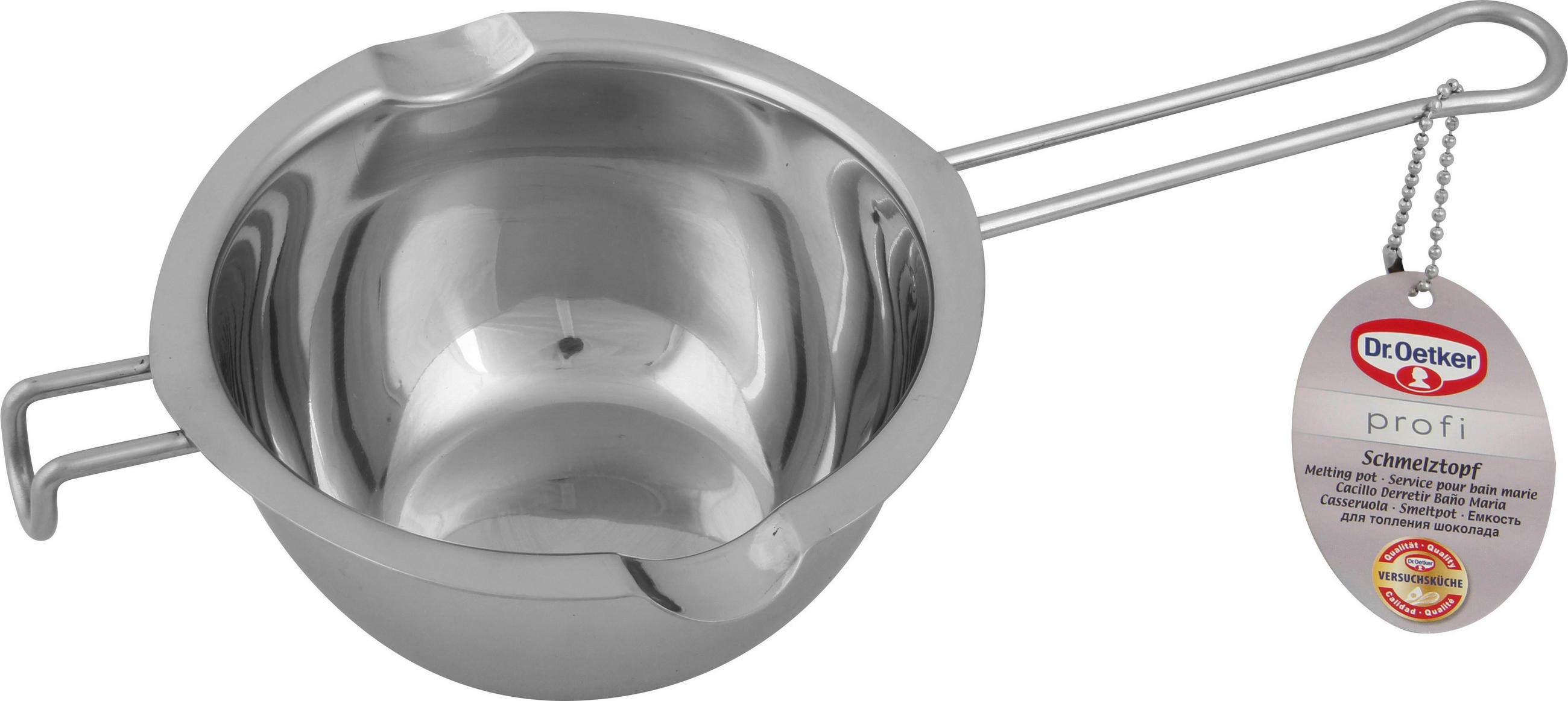 SCHMELZTOPF  - Basics, Metall (26,5/14,0/6,0cm) - Dr.Oetker