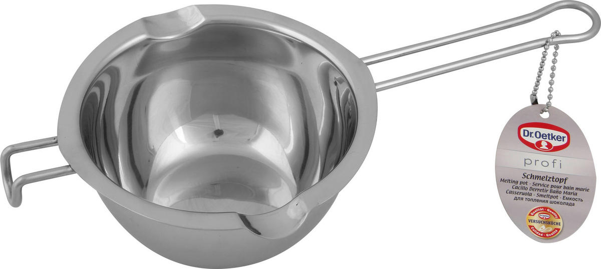 SCHMELZTOPF  - Basics, Metall (26,5/14,0/6,0cm) - Dr.Oetker