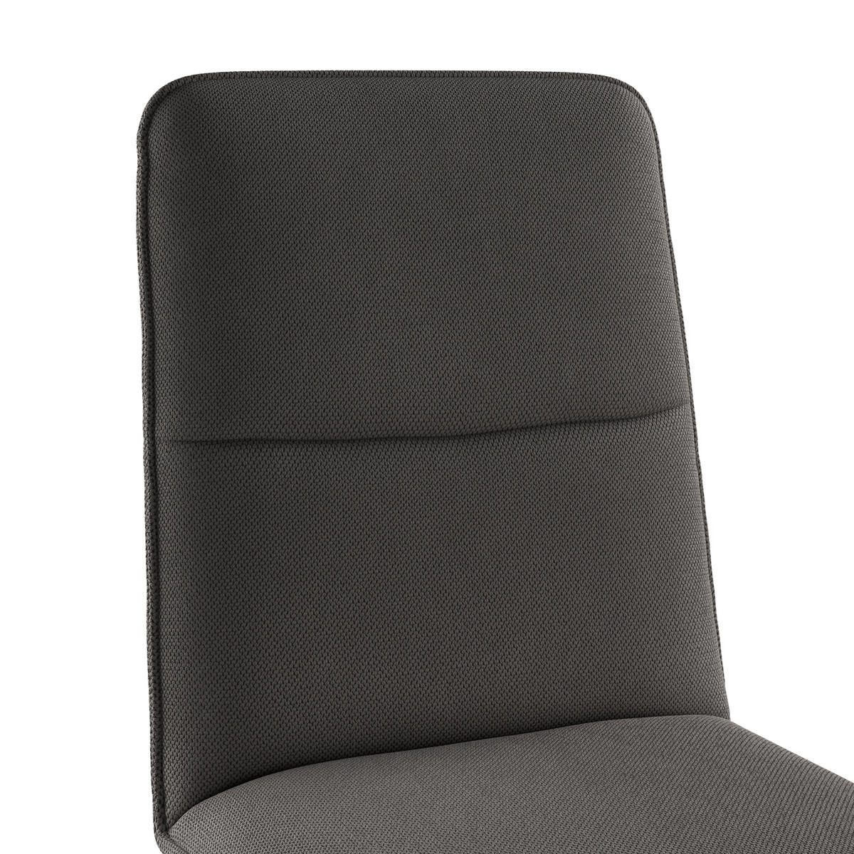 STUHL   Webstoff  - Eichefarben/Anthrazit, KONVENTIONELL, Holz/Textil (47/91/56cm) - Livetastic