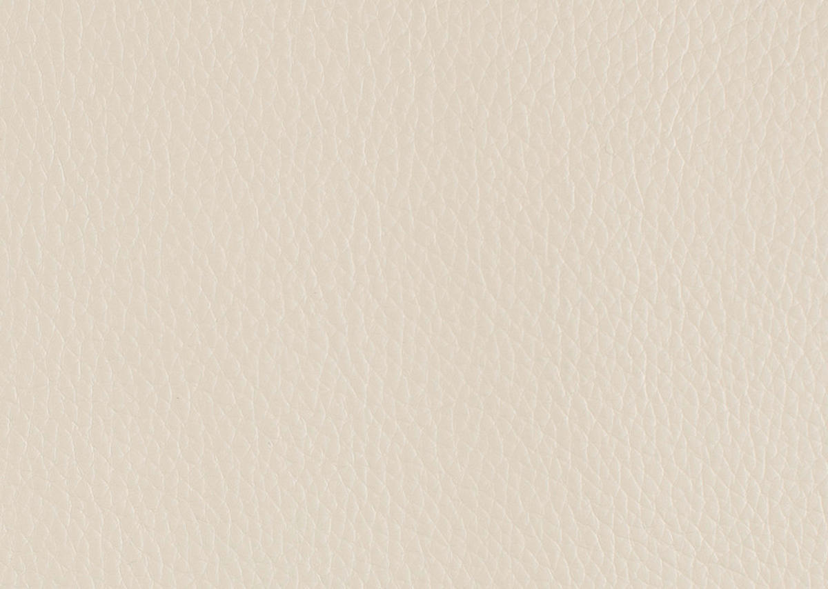 ECKSOFA in Echtleder Creme  328/193 cm  - Creme/Schwarz, Design, Leder/Metall (328/193cm) - Dieter Knoll