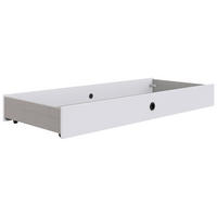 PODPOSTELJNI ZABOJ - bela/hrast artisan, Konvencionalno, leseni material - Ti'me