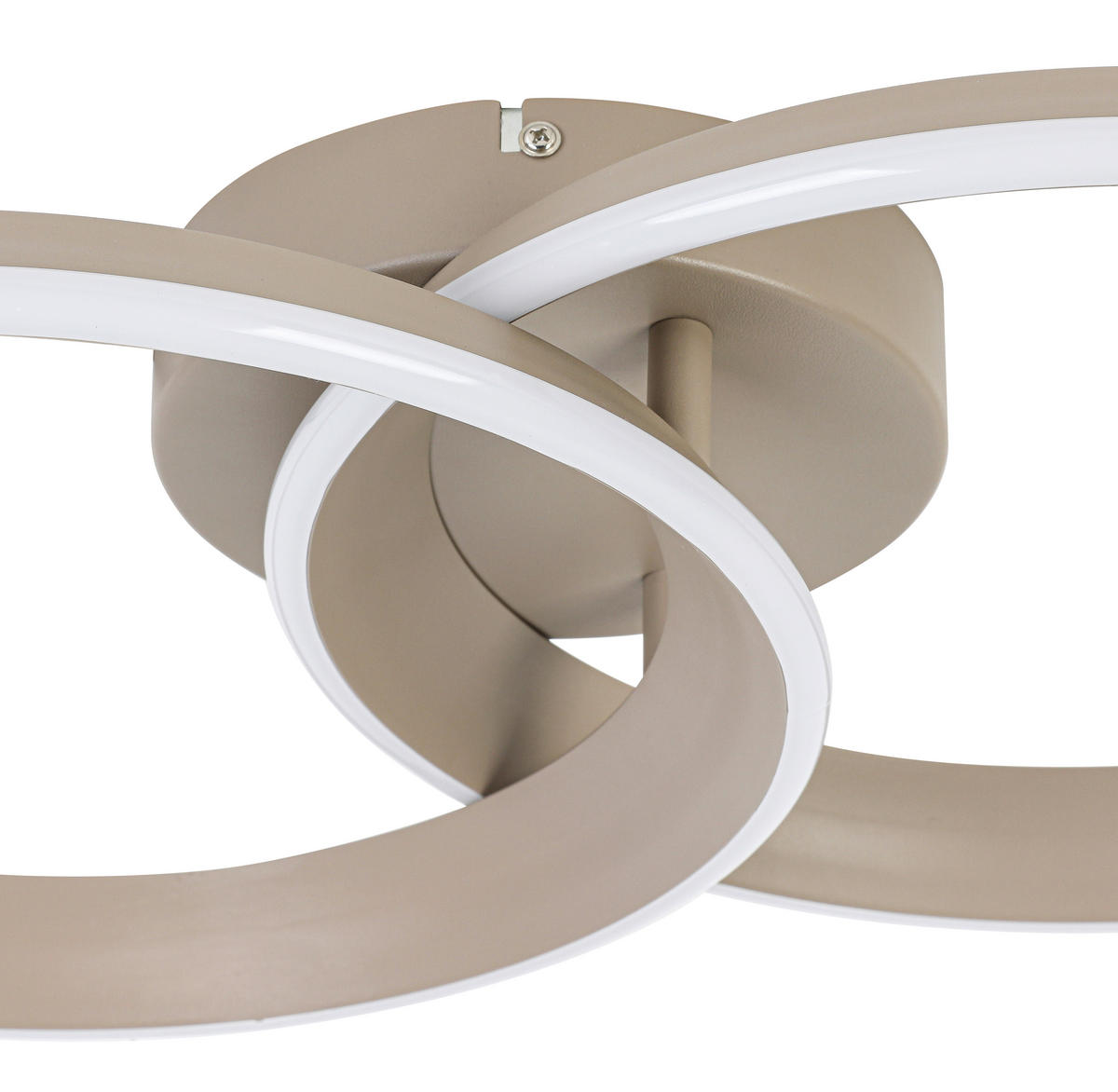 Plafonieră Cu Led 30 W    53,5/33/9,3 cm  - nisipiu, Design, plastic/metal (53,5/33/9,3cm) - Dieter Knoll