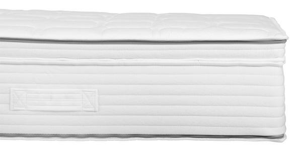 TASCHENFEDERKERNMATRATZE 140/200 cm Höhe ca. 26 cm  - Weiß, Basics, Textil (140/200cm) - Novel