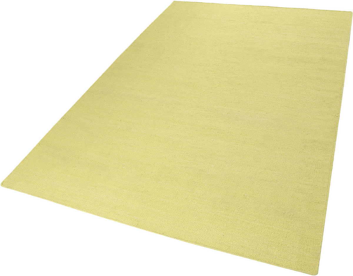 Handwebteppich Gelb Baumwolle 160/230 cm Rainbow Kelim Gelb  - Gelb, KONVENTIONELL, Textil (160/230cm) - Esprit