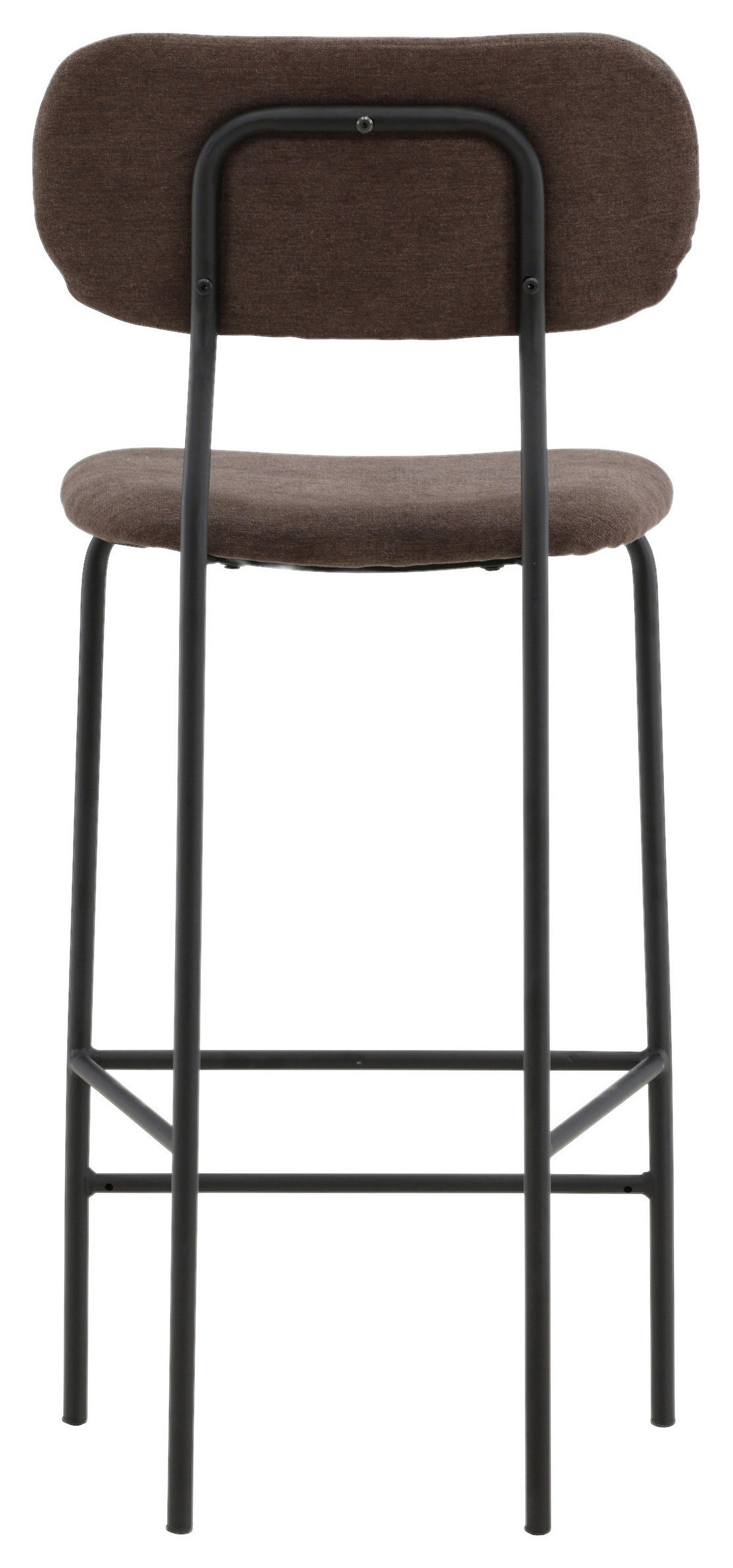 BARHOCKER-SET in Braun  - Braun, Design, Textil/Metall (47/105/49cm) - Livetastic