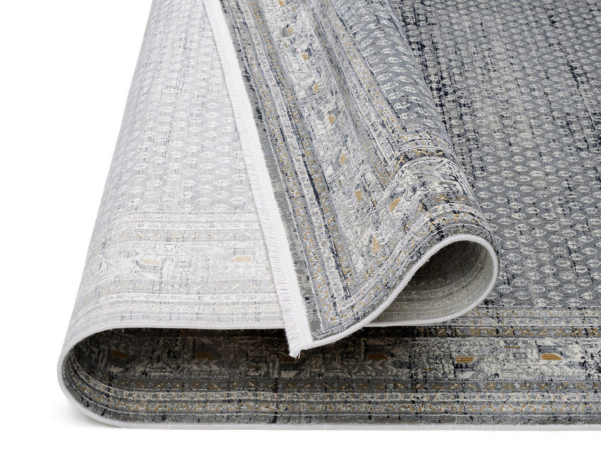WEBTEPPICH 240/340 cm Monza Grau  - Grau, LIFESTYLE, Textil (240/340cm) - Dieter Knoll