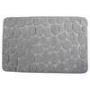 BADTEPPICH Grau 50/80 cm  - Grau, KONVENTIONELL (50/80cm) - Spirella