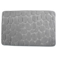 BADTEPPICH Grau 50/80 cm  - Grau, KONVENTIONELL (50/80cm) - Spirella