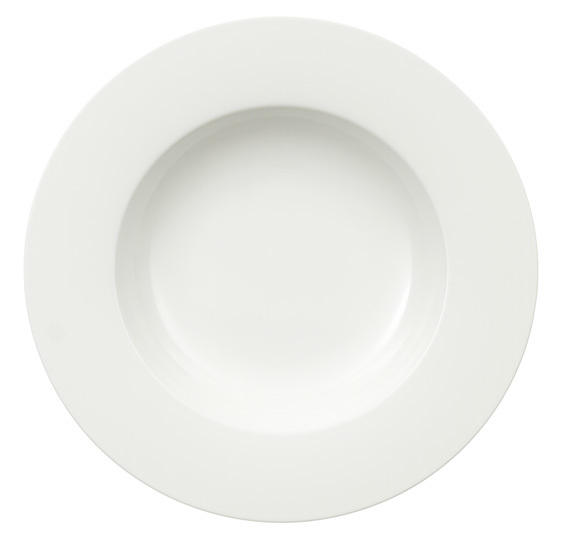 SUPPENTELLER Noblesse Porzellan  - Weiß, Basics, Keramik (24cm) - Noblesse - V&B