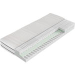 KALTSCHAUMMATRATZE Dream Deluxe 3D Pure 90/200 cm Höhe ca. 22 cm  - Weiß, Basics, Textil (90/200cm) - Dieter Knoll