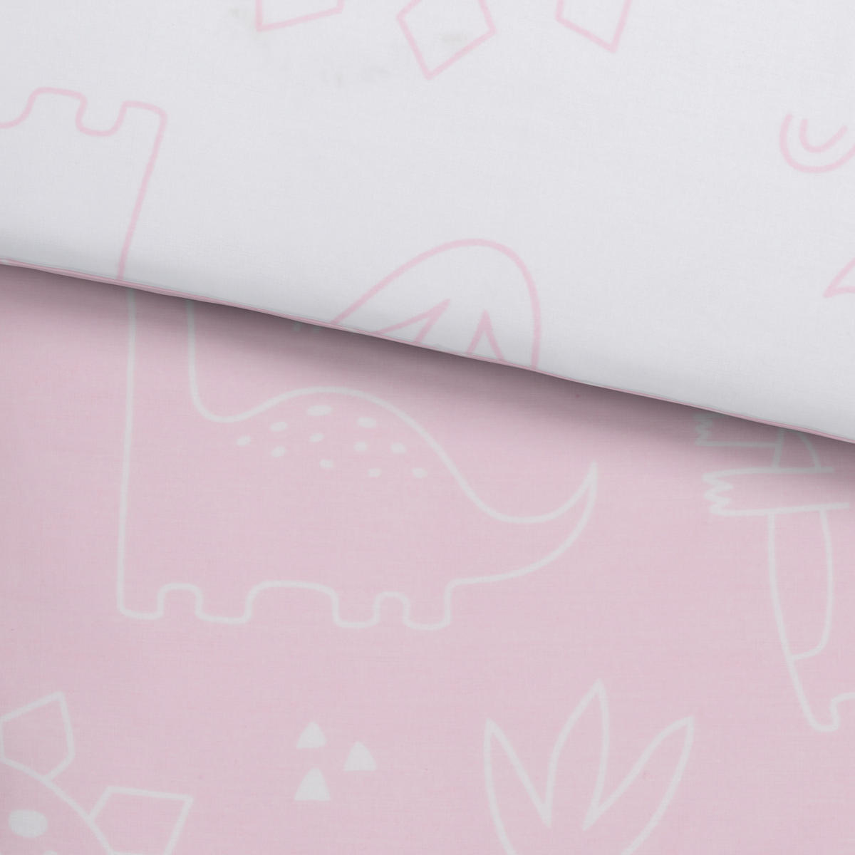 DETSKÁ POSTEĽNÁ BIELIZEŇ 100/135 cm  - ružová, Basics, textil (100/135cm) - Avelia