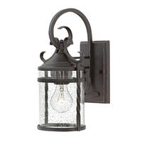 VONKAJŠIE NÁSTENNÉ SVIETIDLO, 17,6/20,1/33 cm - čierna, Basics, kov/sklo (17,6/20,1/33cm) - Elstead Lighting