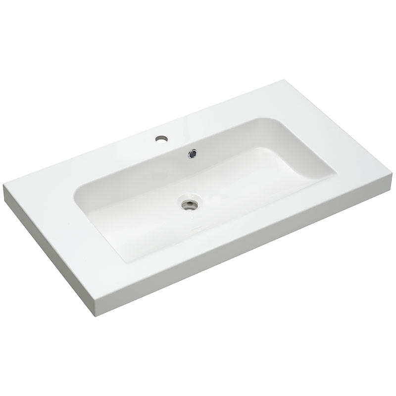 MOSDÓKAGYLÓ 92/7,6/50,8 cm  - fehér, Basics, kő (92/7,6/50,8cm) - Sadena