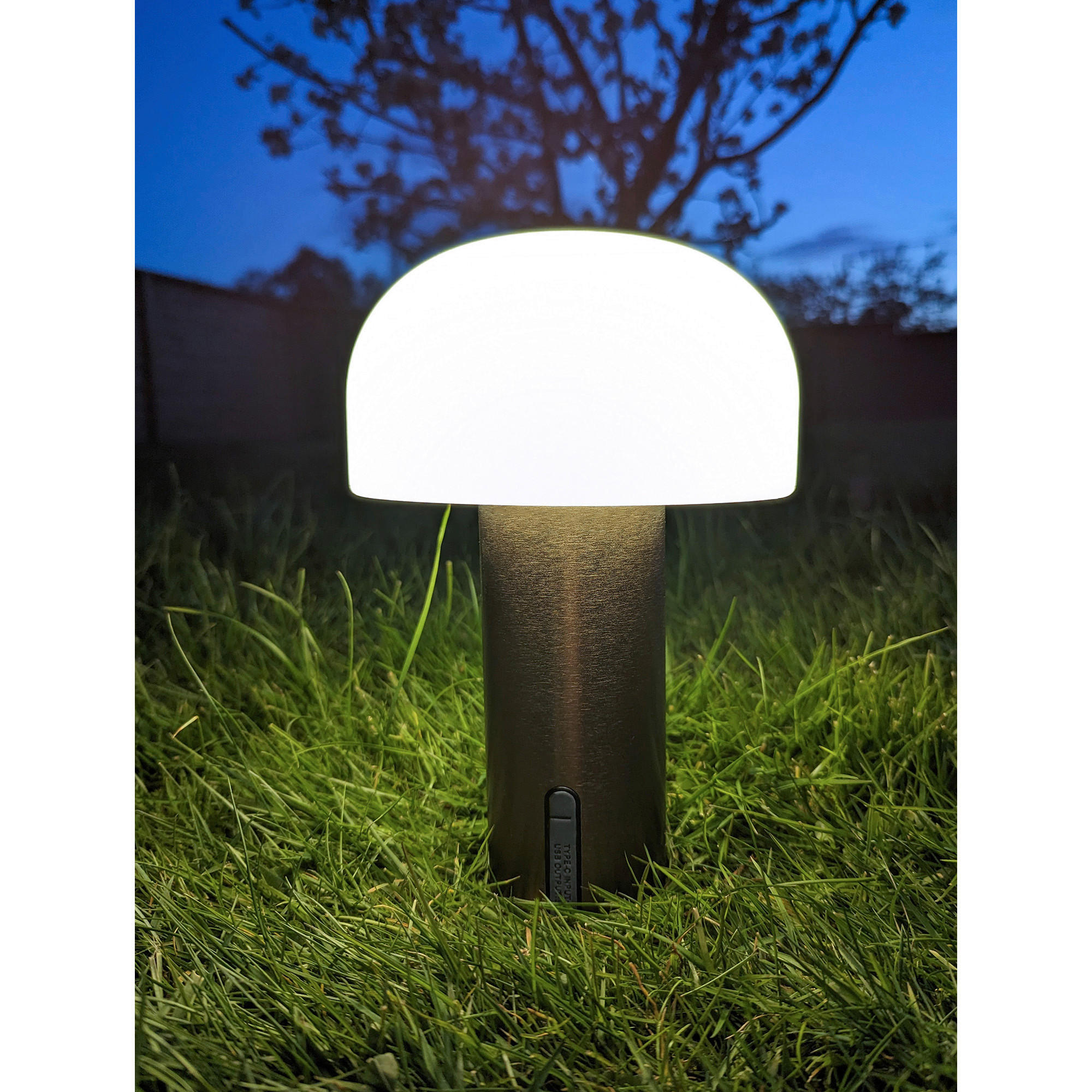 AKKU-TISCHLEUCHTE Lamps 15/22/15 cm  - Design (15/22/15cm)