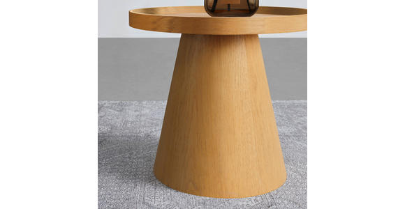 BEISTELLTISCH in Holz, Holzwerkstoff 50/50/41 cm - Eichefarben, Basics, Holz/Holzwerkstoff (50/50/41cm) - Xora