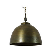 HÄNGELEUCHTE - Bronzefarben, KONVENTIONELL, Metall (45cm)