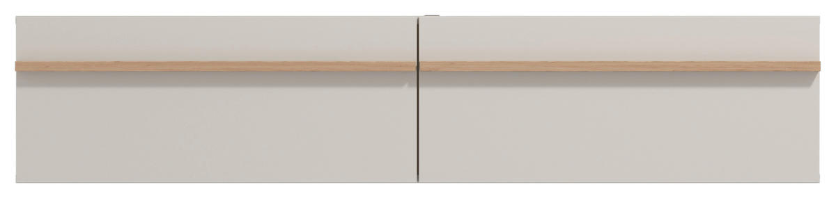 NÍZKÁ KOMODA, kašmírová, dub artisan, 154/32/41,5 cm - kašmírová/dub artisan, Basics, kompozitní dřevo (154/32/41,5cm) - Xora