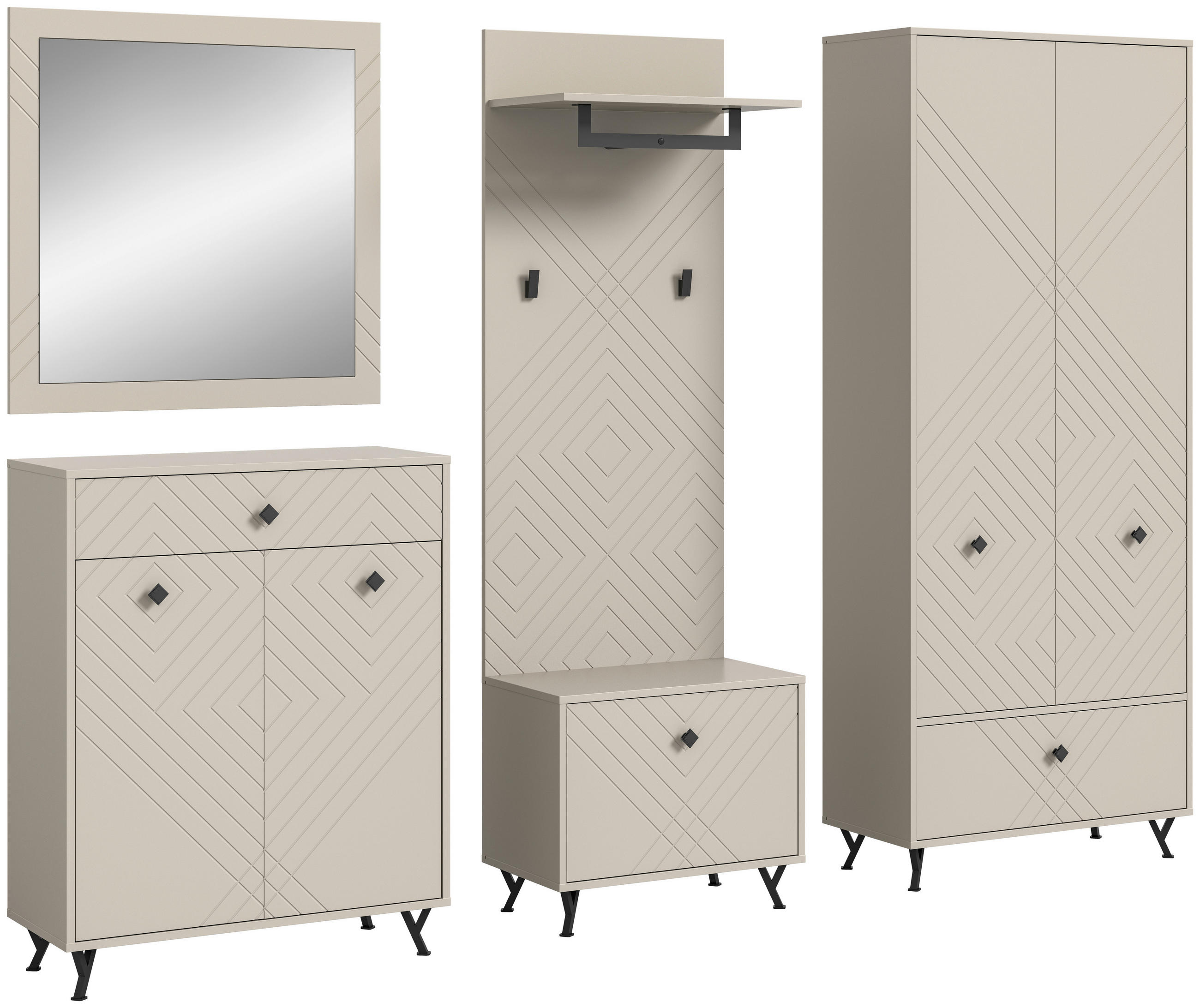 PREDSIEŇOVÝ NÁBYTOK, 250/190/35 cm - Design, kompozitné drevo (250/190/35cm) - MID.YOU