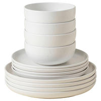 KOMBISERVICE Creme PACIFICA 12-teilig 4 Personen  - Creme, Basics, Keramik - Costa Nova