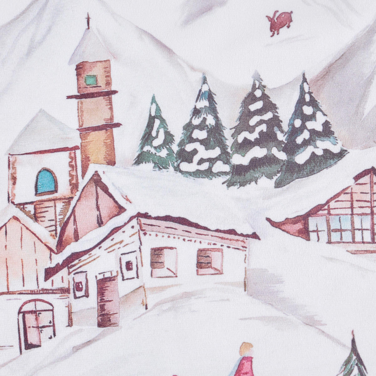 PREVLEKA BLAZINE 45/45 cm  - večbarvno, Konvencionalno, tekstil (45/45cm) - X-Mas