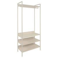 Garderobe Dhaka 84/190/40 cm  - Kaschmir/Beige, Modern, Holzwerkstoff/Metall (84/190/40cm) - MID.YOU