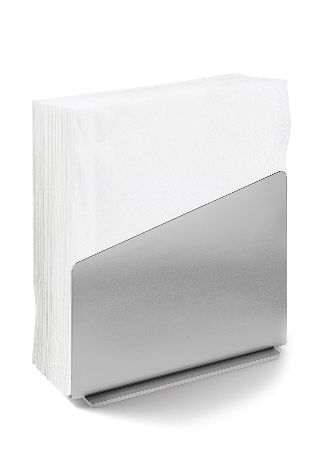DRŽALO ZA SERVIETE     5/16,5/12,5 cm         - barve aluminija, Basics, kovina (5/16,5/12,5cm) - Zack