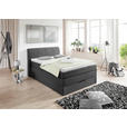 BOXSPRINGBETT 120/200 cm  in Anthrazit  - Anthrazit, KONVENTIONELL, Textil (120/200cm) - Carryhome