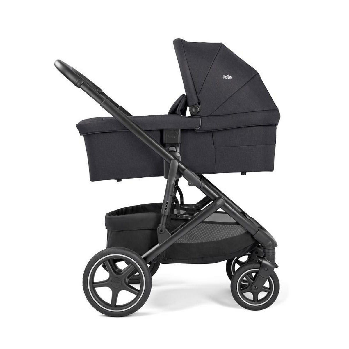 KINDERWAGENSET Elara 2in1  - Schwarz, Basics, Textil/Metall (64/112/97cm) - Joie