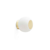 LED-WANDLEUCHTE 14/13/14 cm   - Goldfarben, KONVENTIONELL, Metall (14/13/14cm)