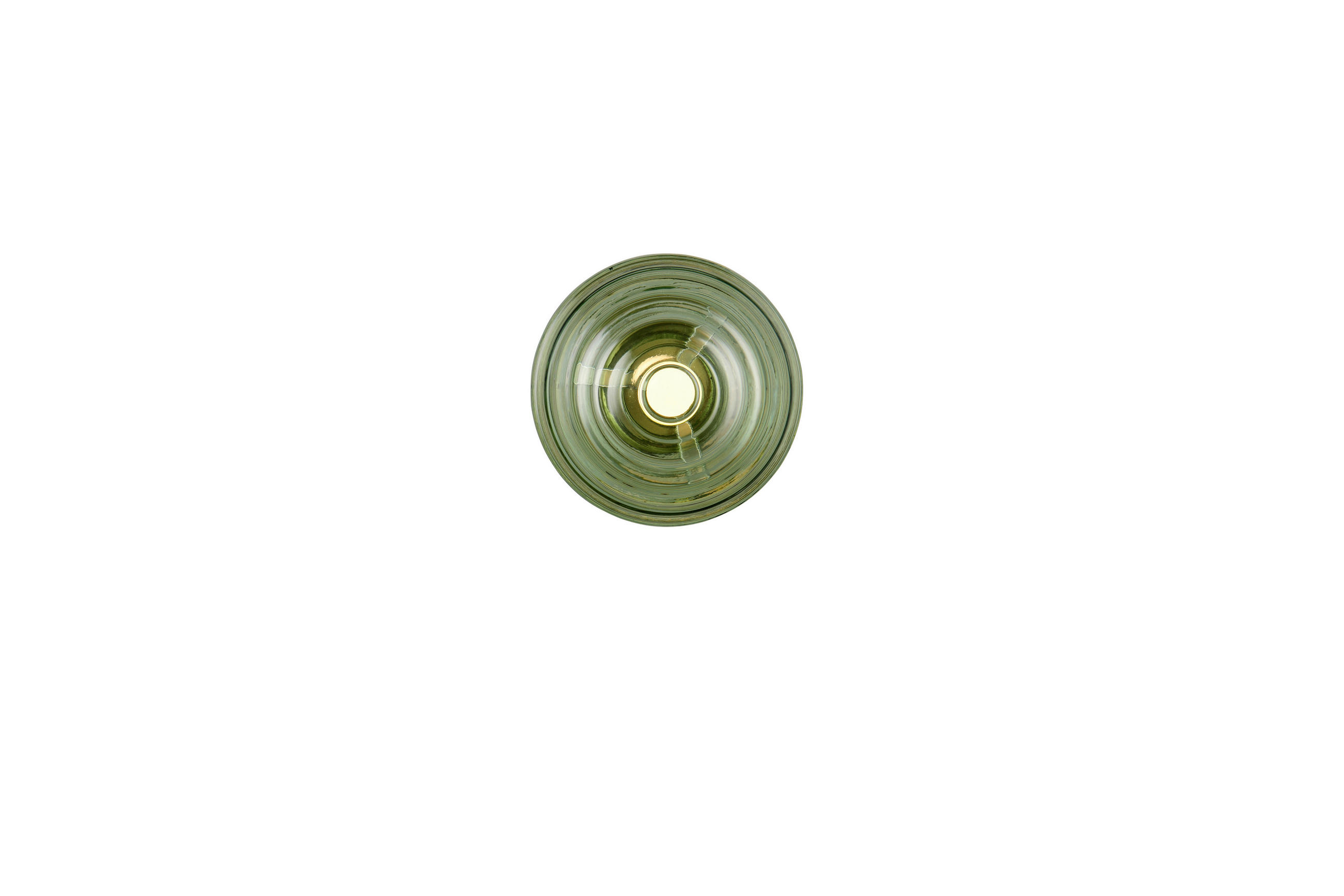 LED VÄGGLAMPA 15,5/15 cm   - grön/mässingsfärgad, Lifestyle, metall/glas (15,5/15cm)